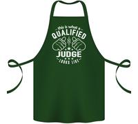 Questo È Che Qualificato Giudice Guarda Come Cotone Grembiule 100% Biologico