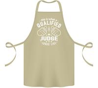 Questo È Che Qualificato Giudice Guarda Come Cotone Grembiule 100% Biologico