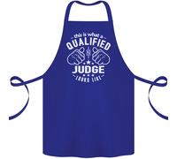 Questo È Che Qualificato Giudice Guarda Come Cotone Grembiule 100% Biologico