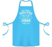 Questo È Che Qualificato Giudice Guarda Come Cotone Grembiule 100% Biologico