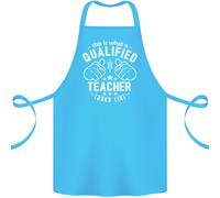 Questo È Che Qualificato Insegnante Guarda Come Cotone Grembiule 100% Biologico