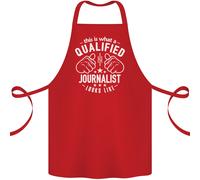 Questo È Che Qualificato Journalist Guarda Come Cotone Grembiule 100% Biologico