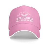 Questo è ciò che faccio, ho sconfitto il cancro e so le cose Cappello per