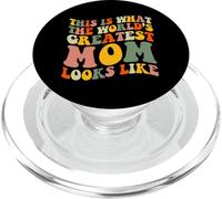 Questo è ciò che la mamma più grande del mondo sembra mamma Groovy PopSockets PopGrip per MagSafe