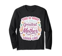 Questo è ciò Che Sembra la Mamma più Grande del Mondo Mamma Mamma Maglia a Manica