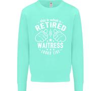 Questo È Ciò Che Sembra Un Cameriere In Pensione Uomo Felpa Maglione