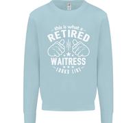 Questo È Ciò Che Sembra Un Cameriere In Pensione Uomo Felpa Maglione