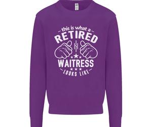 Questo È Ciò Che Sembra Un Cameriere In Pensione Uomo Felpa Maglione