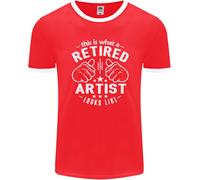 Questo È Ciò Che Un Artista In Pensione Ha L'Aspetto Di Uomo Ringer T-Shirt FotL