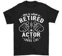 Questo È Ciò Che Un Attore In Pensione Ha L'Aspetto Di Uomo T-Shirt 100% Cotone