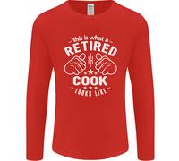 Questo È Ciò Che Un Cuoco In Pensione Ha L'Aspetto Di Uomo Manica Lunga T-Shirt