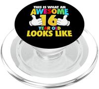 Questo è ciò che un fantastico 16 anni sembra 16 ° compleanno PopSockets PopGrip per MagSafe