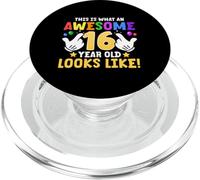 Questo è ciò che un fantastico 16 anni sembra 16 ° compleanno PopSockets PopGrip per MagSafe