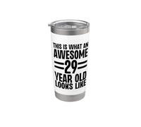 Questo è ciò che un fantastico 29 anni sembra compleanno Bicchiere termico in acciaio inox doppia parete