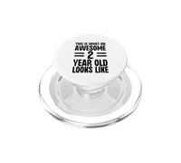 Questo è ciò che un fantastico bambino di 2 anni sembra divertente compleanno PopSockets PopGrip per MagSafe