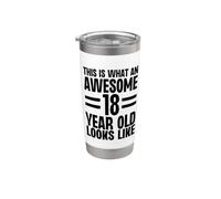 Questo è ciò che un fantastico diciottenne sembra compleanno Bicchiere termico in acciaio inox doppia parete