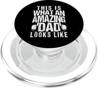 Questo è ciò che un papà straordinario sembra padre nonno PopSockets PopGrip per MagSafe