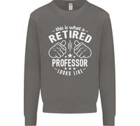 Questo È Ciò Che Un Professore In Pensione Ha L'Aspetto Di Uomo Felpa Maglione