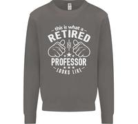 Questo È Ciò Che Un Professore In Pensione Ha L'Aspetto Di Uomo Felpa Maglione