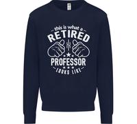 Questo È Ciò Che Un Professore In Pensione Ha L'Aspetto Di Uomo Felpa Maglione