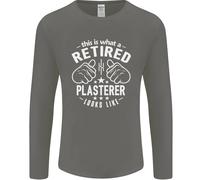 Questo È Ciò Che Un T-Shirt A Maniche Lunghe Per Uomo In Pensione