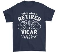 Questo È Ciò Che Un Vescovo In Pensione Ha L'Aspetto Di Uomo T-Shirt 100% Cotone