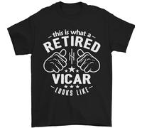 Questo È Ciò Che Un Vescovo In Pensione Ha L'Aspetto Di Uomo T-Shirt 100% Cotone