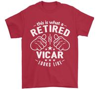 Questo È Ciò Che Un Vescovo In Pensione Ha L'Aspetto Di Uomo T-Shirt 100% Cotone