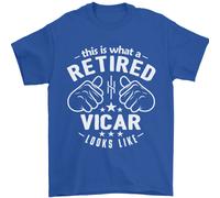 Questo È Ciò Che Un Vescovo In Pensione Ha L'Aspetto Di Uomo T-Shirt 100% Cotone