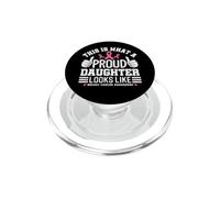 Questo è ciò che una figlia orgogliosa assomiglia al cancro al seno PopSockets PopGrip per MagSafe