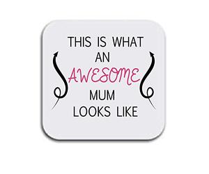 Questo è ciò che una mamma impressionante sembra sottobicchiere ottimo regalo di compleanno o regalo di Natale perfetto per la festa della mamma di qualità