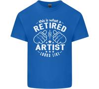 Questo È Come Appare Un Artista In Pensione Uomo Cotone T-Shirt Tee Top