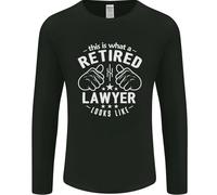 Questo È Come Appare Un Avvocato In Pensione Uomo Maglietta A Maniche Lunghe