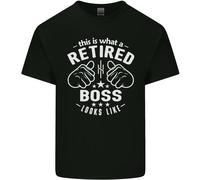 Questo È Come Appare Un Capo In Pensione Maglietta In Cotone Da Uomo