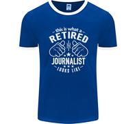 Questo È Come Appare Un Giornalista In Pensione Uomo Ringer T-Shirt FotL