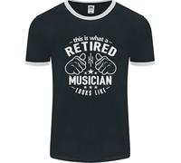 Questo È Come Appare Un Musicista In Pensione Uomo Ringer T-Shirt FotL