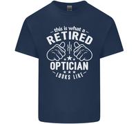 Questo È Come Appare Un Ottico In Pensione Uomo T-Shirt In Cotone