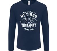 Questo È Come Appare Un Terapista In Pensione Uomo Maglietta A Maniche Lunghe