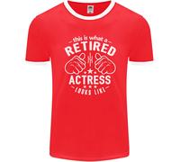 Questo È Come Appare Un'Attrice In Pensione Uomo Ringer T-Shirt FotL