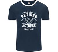 Questo È Come Appare Un'Attrice In Pensione Uomo Ringer T-Shirt FotL