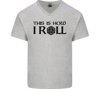 Questo È Come Mi Muovo RPG Giochi Di Ruolo Maglietta In Cotone A V