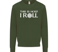 Questo È Come Mi Muovo RPG Giochi Di Ruolo Uomo Felpa Maglione