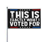 Questo è esattamente ciò per cui ho votato. Bandiera da esterno, 3x5 piedi, in poliestere, resistente allo sbiadimento.