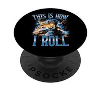 Questo è How I Roll Funny Train Lover Bootleg Trainspotting PopSockets PopGrip Adesivo