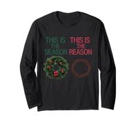 Questo è Il Design Natalizio della Stagione e della Ragione Maglia a Manica