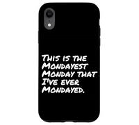 Questo è il lunedì che odio il lunedì, non lo faccio lunedì Custodia per iPhone XR