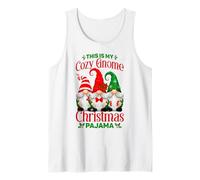 Questo è Il Mio Accogliente Pigiama Natalizio da Gnomo da Canotta
