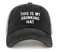 Questo è Il Mio Cappello da Camionista da Bere, Berretto da Baseball in Rete alla Moda per L'Estate