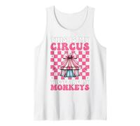 Questo è Il Mio Circo Queste Sono Le Mie Scimmie Carnival Tent Girl Canotta