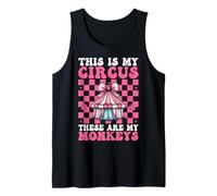Questo è Il Mio Circo Queste Sono Le Mie Scimmie Carnival Tent Girl Canotta